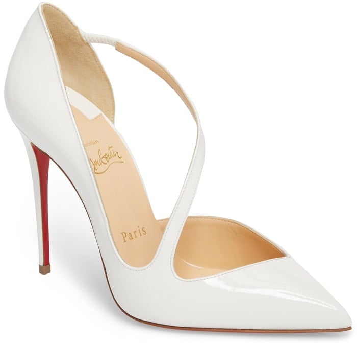 Latte Strappy Half d'Orsay 'Jumping' Pumps