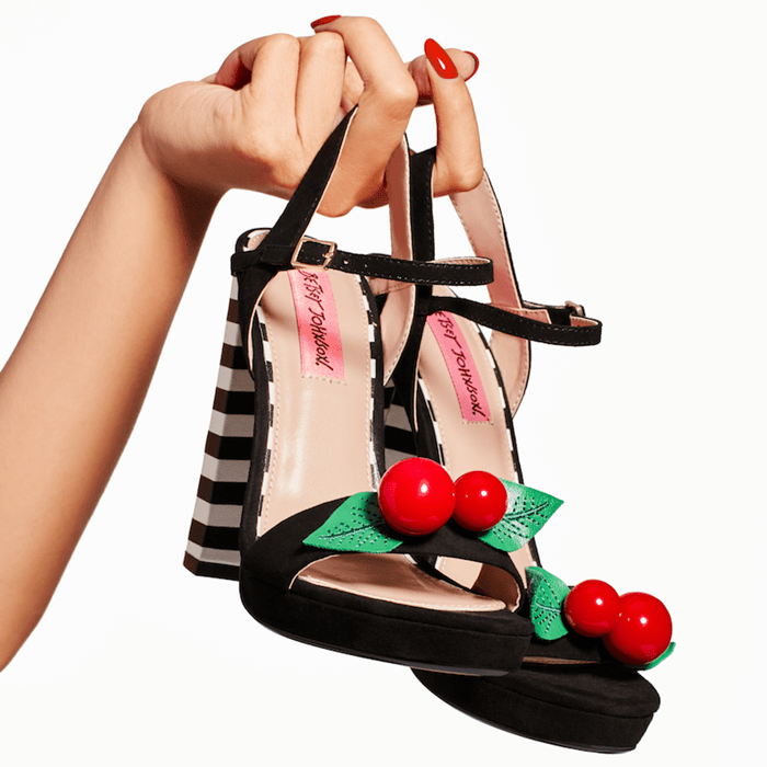 Izzie Cherry Detail Sandals
