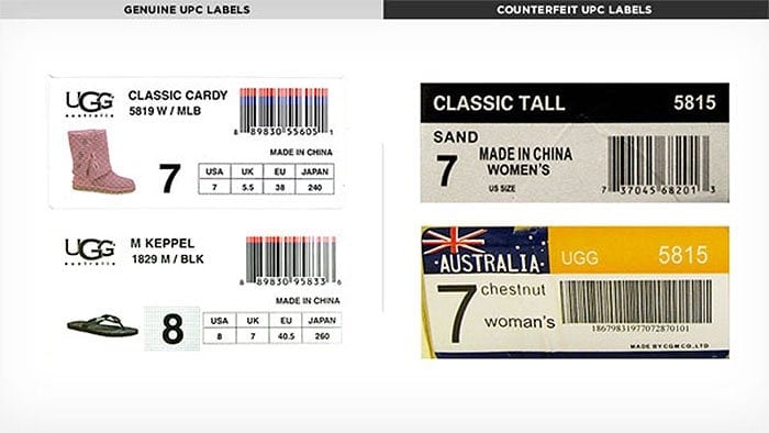 Authentic UGG boots are not made in Australia and New Zealand (Credit: UGG)