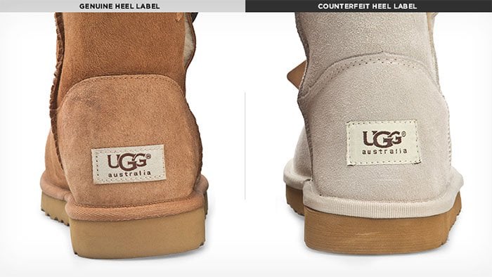 genuine ugg label