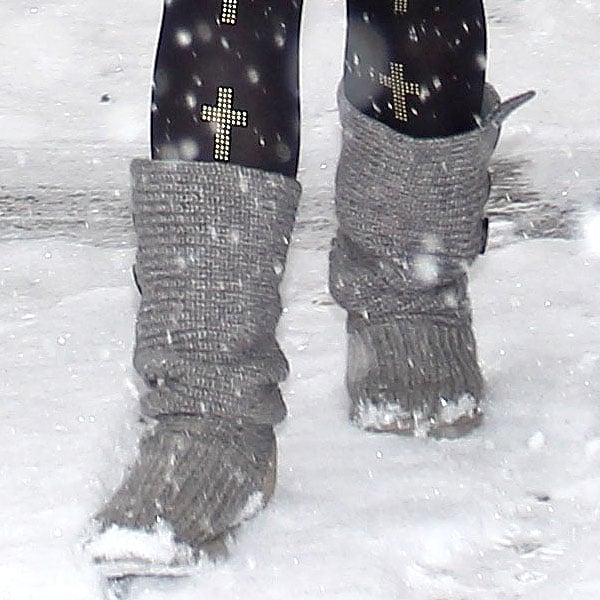 Remove snow from your UGGs as soon as possible