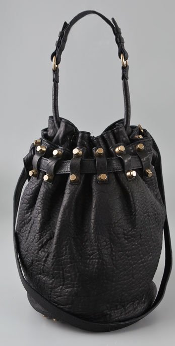 Alexander Wang 'Diego' Bucket Bag in Black