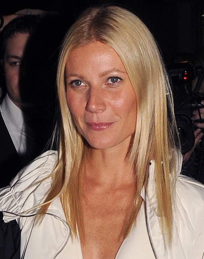 Gwyneth Paltrow at the Stella McCartney London store for Fashion's Night Out on <em>September 8, 2010