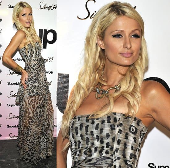Paris Hilton takes center stage as she hosts the vibrant 'Supermartxe' party at the buzzing Privilege Club
