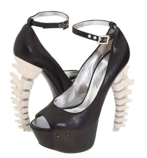 Dsquared2 Spinal Cord Peep Toe Pumps