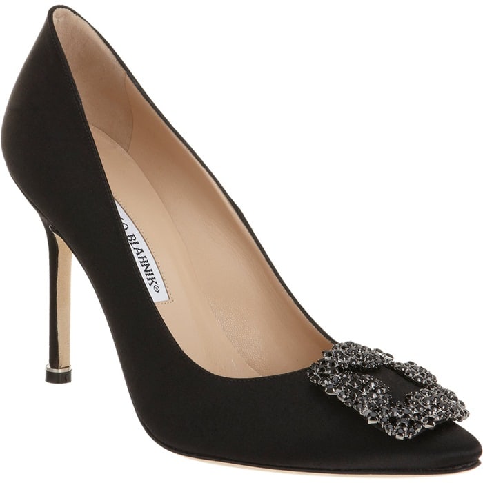 Manolo Blahnik Black Hangisi Pumps