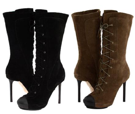 L.A.M.B. 'Prudence' Lace Up Boots