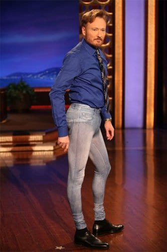 Conan O'Brien Takes a Fashion Risk: Daringly Dons Men's Jeggings on Live TV!