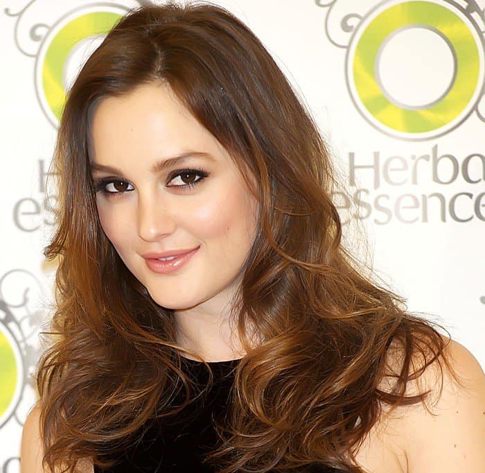 Leighton Meester signed up as a Global Ambassador for Herbal Essences in 2010 and appeared in print ads and online to promote the hair care brand
