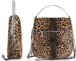 Christian Louboutin Marianna Rider Large Pony in Leopard Print