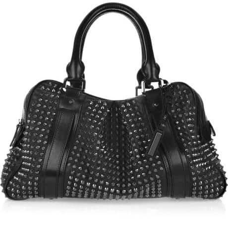 Burberry Shoes & Accessories 'Knight' Studded Leather Bag