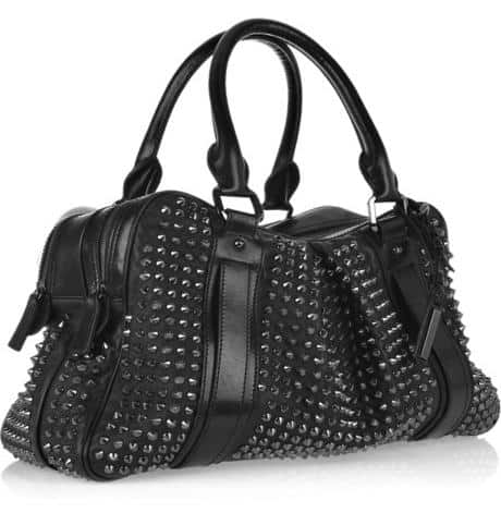 Burberry Shoes & Accessories 'Knight' Studded Leather Bag