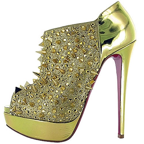 Christian Louboutin 'Bridget's Back' in Gold