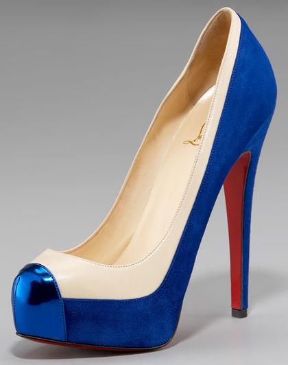 Christian Louboutin 'Mago' Cap Toe Two Tone