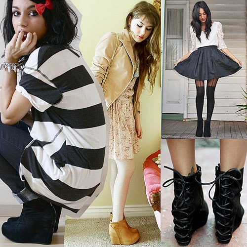 Fashion bloggers love Jeffrey Campbell's Pixie boots