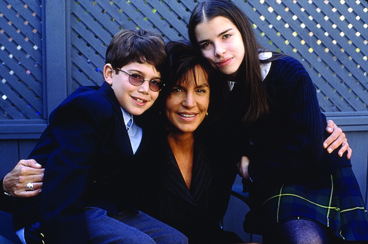 Mercedes Ruehl as Susan Walker, Daniel Magder as Max, and Rachel McAdams as Danielle Mason in the 2002 Canadian television film Guilt by Association