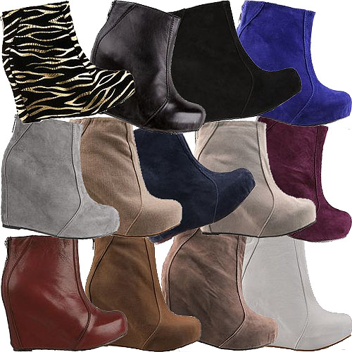 Colors of the Jeffrey Campbell Pixie boots