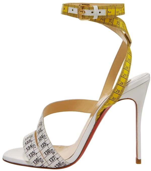 Christian Louboutin Measuring Tape Sandals