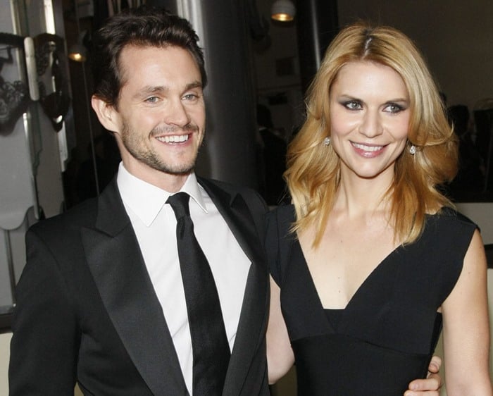 Claire Danes, posing with her husband Hugh Dancy, at the 63rd Annual DGA Awards at the Grand Ballroom at Hollywood & Highland Center on January 29, 2011