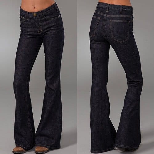 Current/Elliott The High Rise Bell Jeans