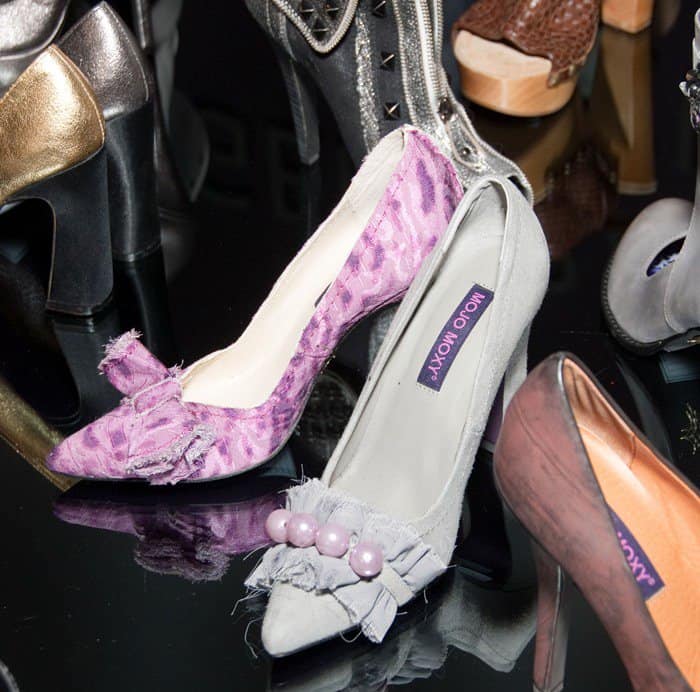 Embellished ShoeDazzle pumps and high heels