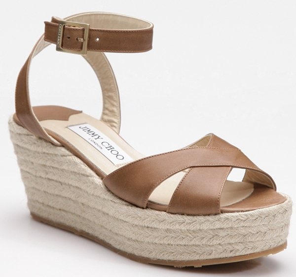 Jimmy Choo Pepper Platform Espadrilles