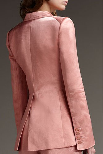 Marc Jacobs Satin Two-Button Jacket