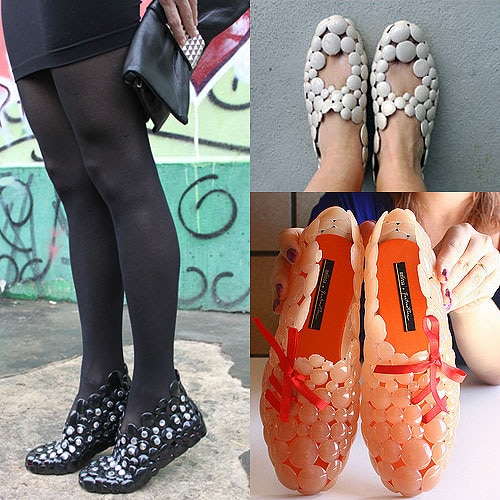 Creative and customizable designs from the Melissa + Gaetano Pesce collaboration, featuring sculptural jelly shoes in bold and playful styles