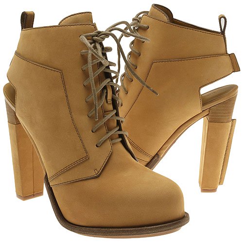 Alexander Wang 'Dakota' Lace-Up Nubuck Booties