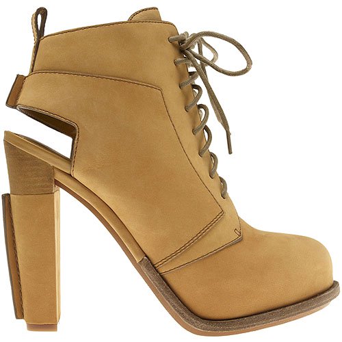 Alexander Wang 'Dakota' Lace-Up Nubuck Booties