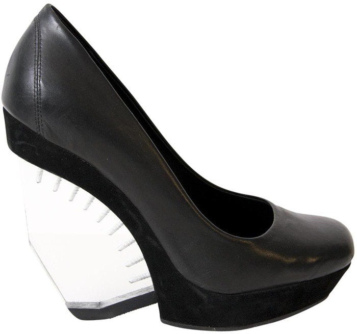 All Saints Ovid Perspex Heels