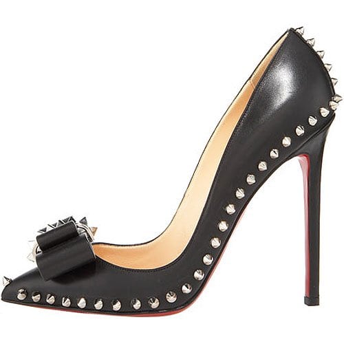 Christian Louboutin Lucifer Spike Bow Pumps