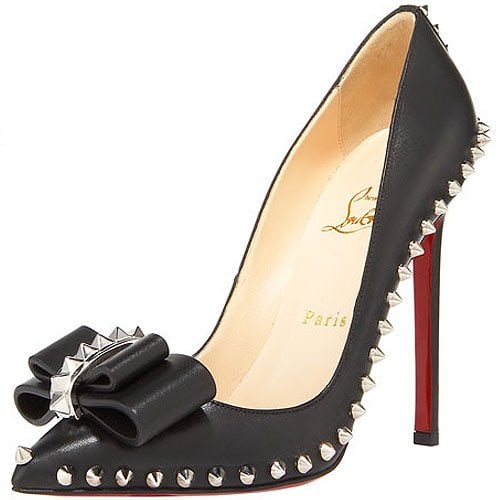 Christian Louboutin Lucifer Spike Bow Pumps