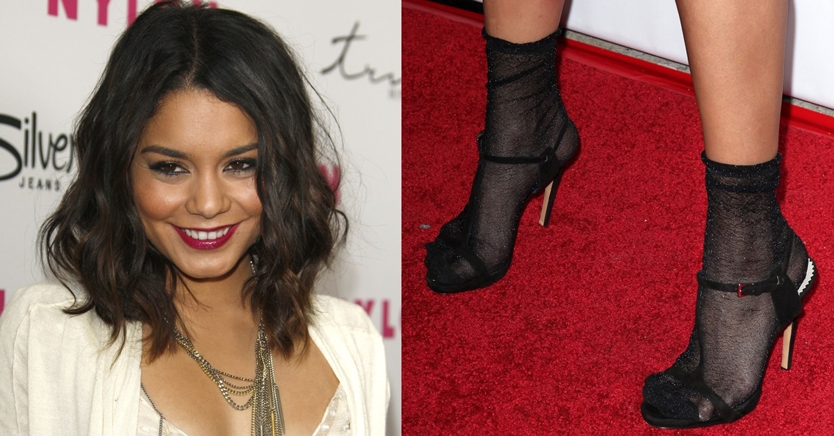 Vanessa Hudgens' Socks and Sandals Fashion Faux Pas or Chic Trend?