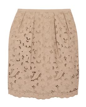 Stella McCartney Broderie Anglaise Cotton Skirt
