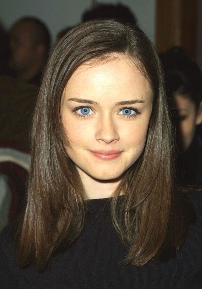 19-year-old Alexis Bledel made her television debut in 2000 as Rory Gilmore on the television series Gilmore Girls