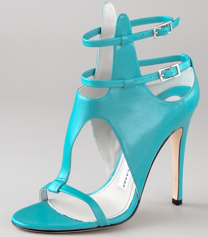 Turquoise Camilla Skovgaard Ankle Point Strap Sandals