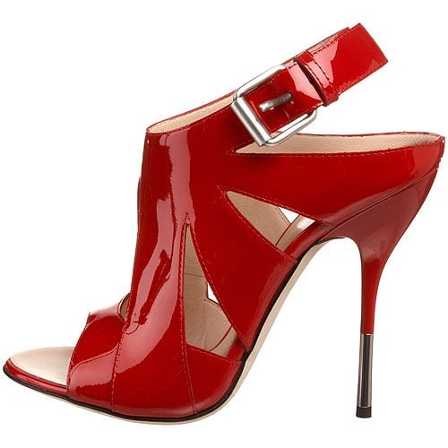 Red Patent Giuseppe Zanotti sandals