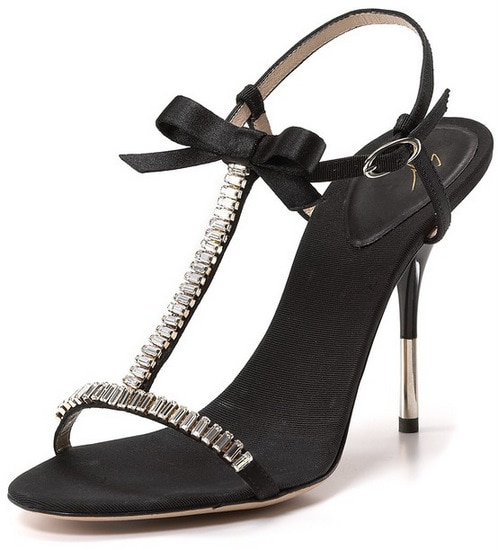 Giuseppe Zanotti T-Strap Evening Sandals