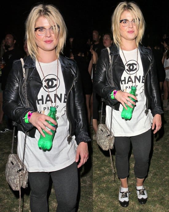 Kelly Osbourne during Day 3 of the Coachella Valley Music & Arts Festival 2011