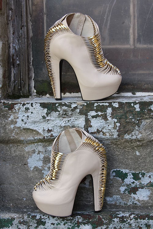 Tess's own Iris van Herpen x United Nude Iris Shoes