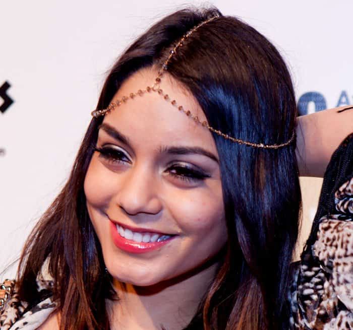A glimpse at Vanessa Hudgens' radiant charm, the unofficial face of Blu Moon's fashionable collection