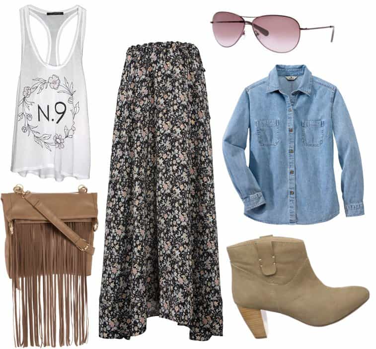 How to copy Jenna's chic cowgirl hippie style