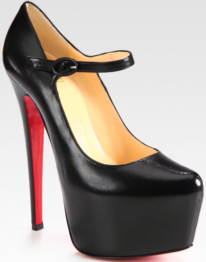 Christian Louboutin 'Lady Super' Platform Mary Jane Pump