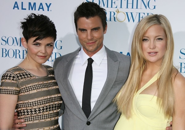 Ginnifer Goodwin, Colin Egglesfield and Kate Hudson attend the Los Angeles premiere of "Something Borrowed"