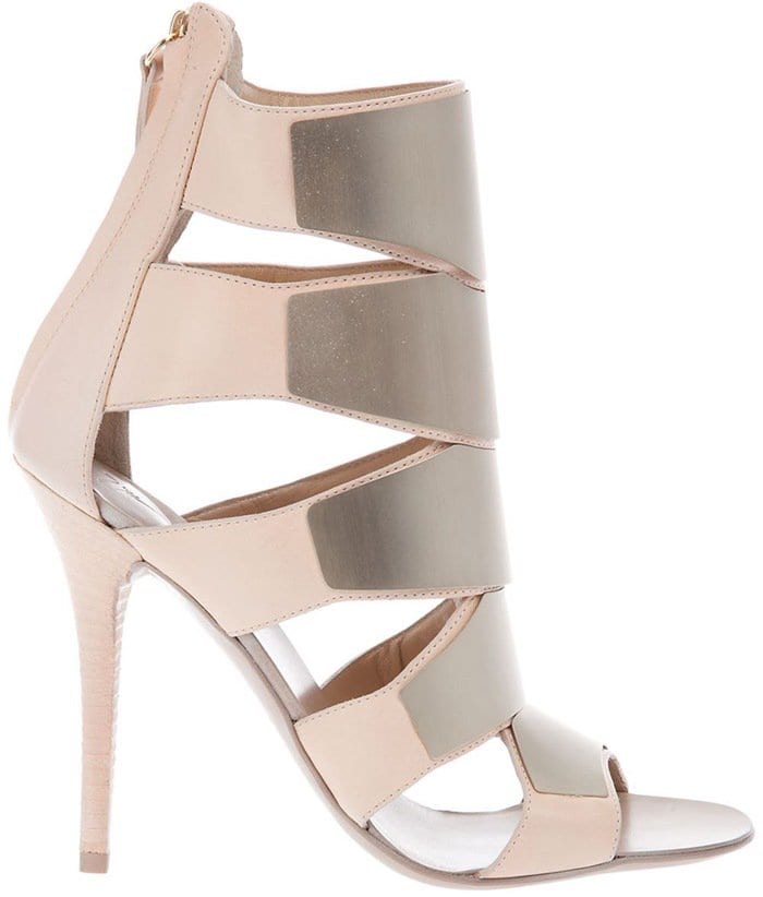 Giuseppe Zanotti Mirror Panel Sandals