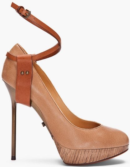 Lanvin Ankle Strap Pumps