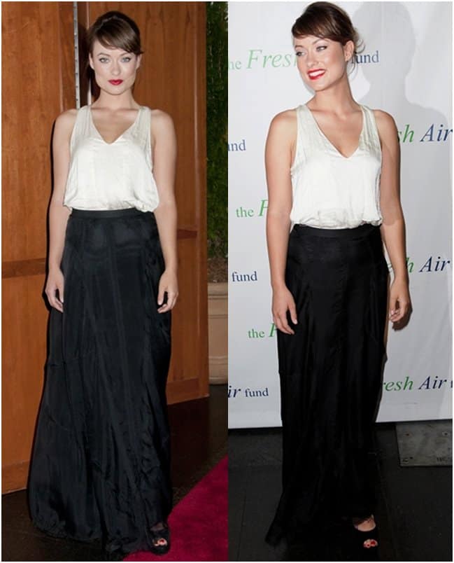 Olivia Wilde attends the 2011 Fresh Air Fund Salute To American Heroes at Pier Sixty