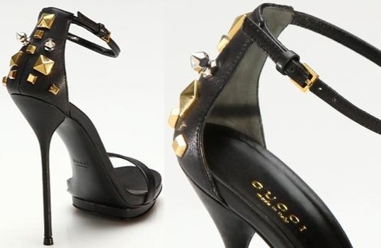 Gucci Studded Platform Sandals