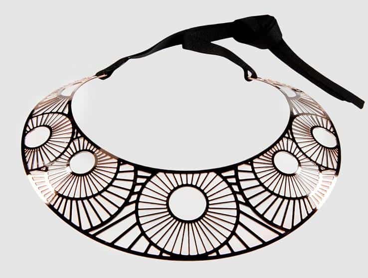 Lara Bohinc Statement Necklace in Copper